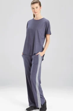 Natori Tops|Athleisure-Chi Split Back Top