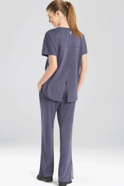 Natori Tops|Athleisure-Chi Split Back Top