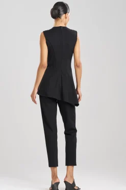 Natori Tops, Shirts & Tunics|Knitwear-Compact Knit Asymmetrical Top