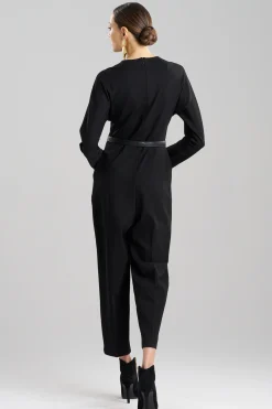 Natori Jumpsuits-Compact Knit Jumpsuit
