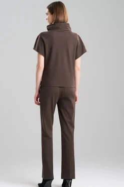 Natori Tops, Shirts & Tunics-Compact Knit Wedge Funnel Top