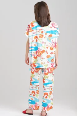 Natori Plus Sizes|Pajama Sets-Coral Reef PJ