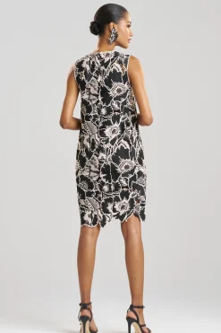 Natori Dresses-Cote D'Azur Embroidered Lace Shift Dress