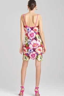 Natori Dresses-Cote D'Azur Embroidered Lace Slip Dress