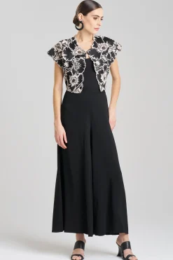 Natori Jackets & Outerwear-Cote D'Azur Embroidered Lace Bolero