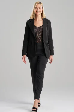 Natori Essentials|Jackets & Outerwear-Cotton Chino Blazer