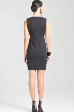 Natori Dresses-Cotton Chino Shift Dress