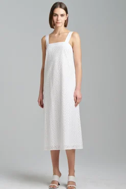 Natori Dresses-Cotton Eyelet Sundress