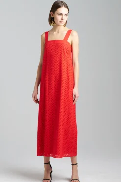 Natori Dresses-Cotton Eyelet Sundress