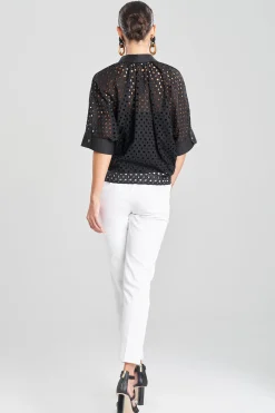 Natori Tops, Shirts & Tunics-Cotton Eyelet Top