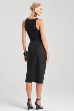 Natori Pants, Skirts & Shorts-Cotton Poplin Wrap Skirt