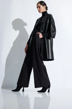 Natori Pants, Skirts & Shorts-Cotton Sateen Trouser Pants