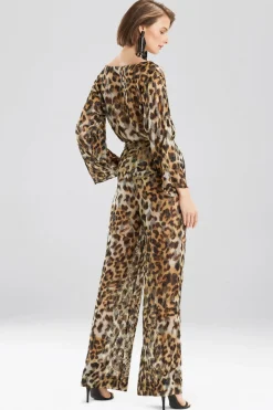 Natori Couture Tops-Couture Animal Burnout Pants