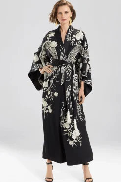 Natori Couture Robes-Couture Floral Dragon Robe