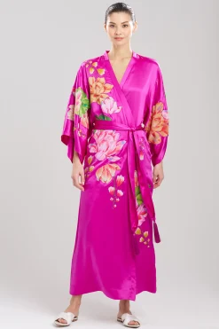 Natori Couture Robes-Couture Hanabi Tassel Silk Robe