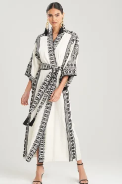 Natori Robes & Kimonos|Couture Robes-Couture Le Souk Embroidery Robe