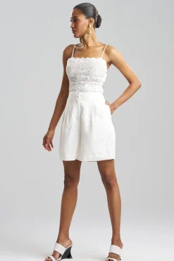 Natori Pants, Skirts & Shorts-Couture Luxe Linen Shorts