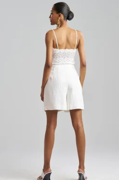 Natori Pants, Skirts & Shorts-Couture Luxe Linen Shorts