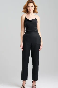Natori Pants, Skirts & Shorts|Couture Pants-Couture Luxe Linen Tapered Pants