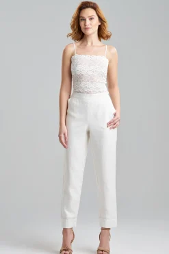 Natori Pants, Skirts & Shorts|Couture Pants-Couture Luxe Linen Tapered Pants