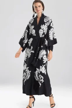 Natori Robes & Kimonos|Couture Robes-Couture Mantilla Scroll Embroidery Robe