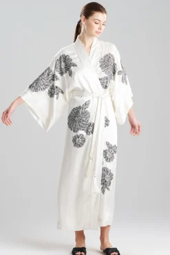 Natori Couture Robes-Couture Miyoshi Embroidered Silk Robe