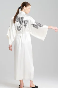 Natori Couture Robes-Couture Miyoshi Embroidered Silk Robe