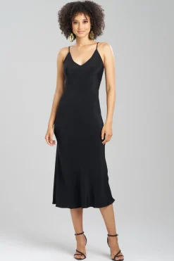 Natori Dresses|Couture Gowns-Couture Silk Crepe Gown