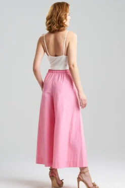 Natori Pants, Skirts & Shorts|Couture Pants-Couture Techno Poplin Palazzo Ankle Pants