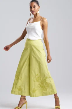 Natori Pants, Skirts & Shorts|Couture Pants-Couture Techno Poplin Palazzo Ankle Pants