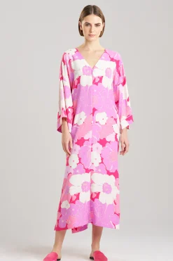 Natori Caftans|Caftan Dresses-Croisette Zip Caftan