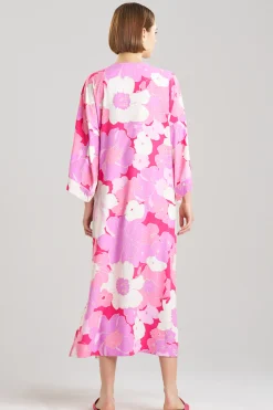 Natori Caftans|Caftan Dresses-Croisette Zip Caftan