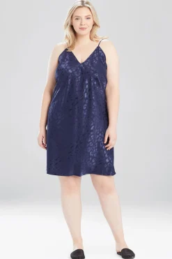 Natori Plus Sizes|Chemises-Decadence V-Neck Chemise