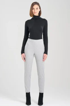 Natori Essentials|Plus Sizes-Double Jersey Ankle Pants