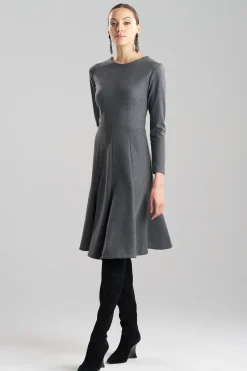 Natori Dresses-Double Jersey Midi Dress