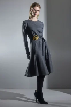 Natori Dresses-Double Jersey Midi Dress