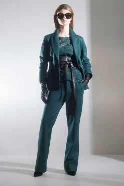 Natori Jackets & Outerwear-Double Jersey Two Button Lapel Blazer