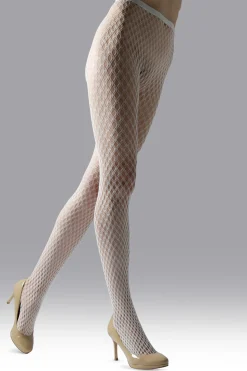 Natori Tights-Double Weave Net Tights