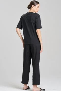 Natori Unisex|Tops, Shirts & Tunics-Dragon Cotton Jersey Embroidered Unisex Shirt