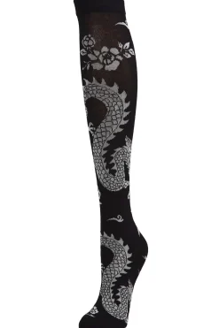 Natori Socks-Dragon Knee High Socks
