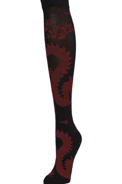Natori Socks-Dragon Knee High Socks