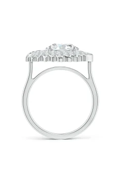 Natori Rings|Dragon-Dragon Lab-Grown 14K Gold Round Diamond Ring