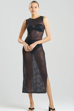 Natori Gowns-Dragon Lace Gown