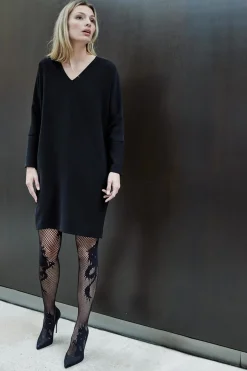 Natori Tights-Dragon Toss Net Tights
