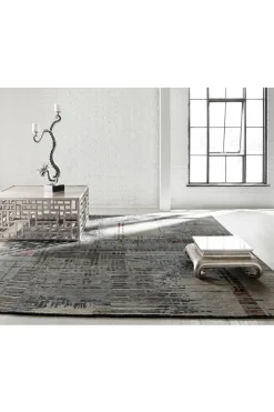 Natori Rugs-Dynasty- Abstract Plaid Rug