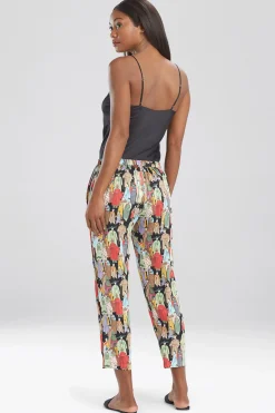 Natori Pajama Bottoms-Dynasty Cropped Pants