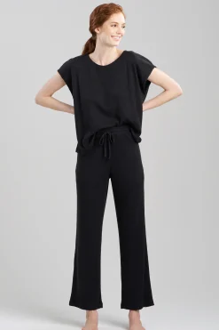 Natori Lounge Bottoms-Eden Everywhere Straight Leg Pants
