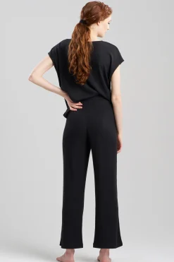 Natori Lounge Bottoms-Eden Everywhere Straight Leg Pants