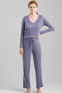 Natori Lounge Bottoms-Eden Everywhere Tapered Pants