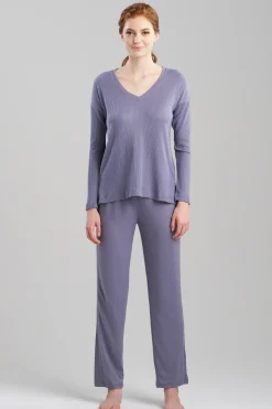 Natori Lounge Tops-Eden Everywhere V-Neck Top